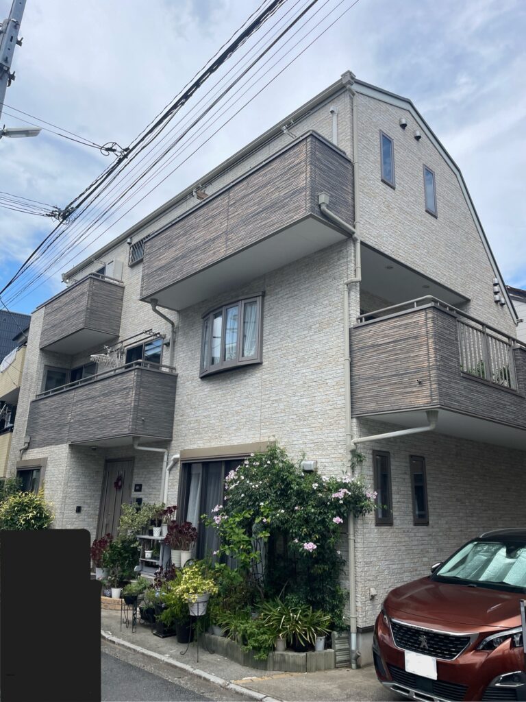 クリヤー塗装施工前