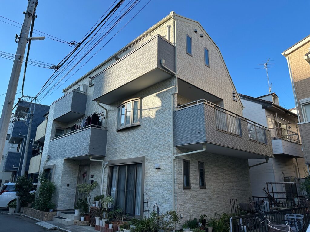 クリヤー塗装施工後