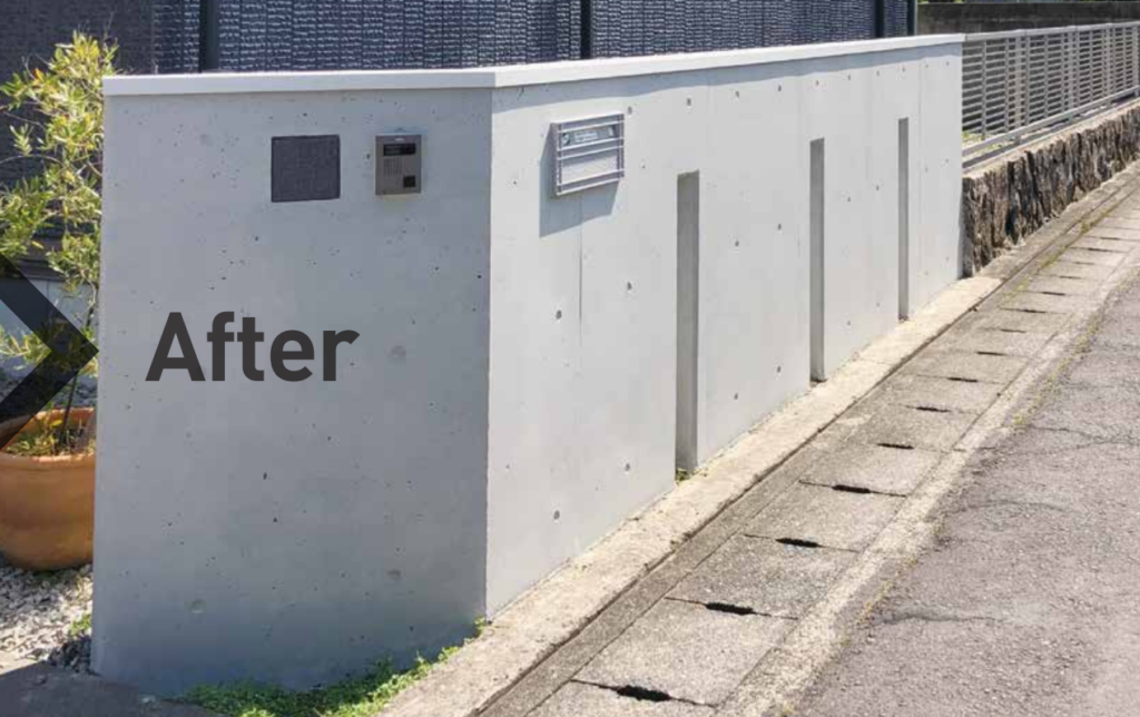 RCフェイクファンデ　施工後