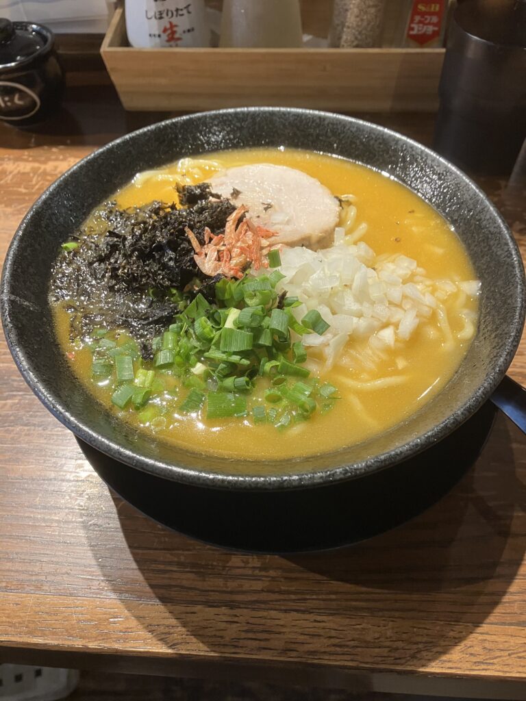 ラーメン勇人　えびラーメン　西台　魚介系