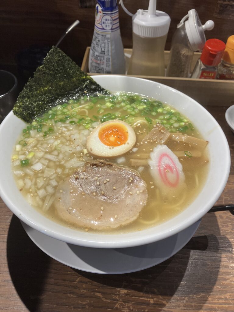 ラーメン勇人　鯛塩ラーメン　西台