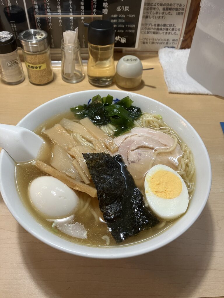 西台　欣家　魚介系　ラーメン