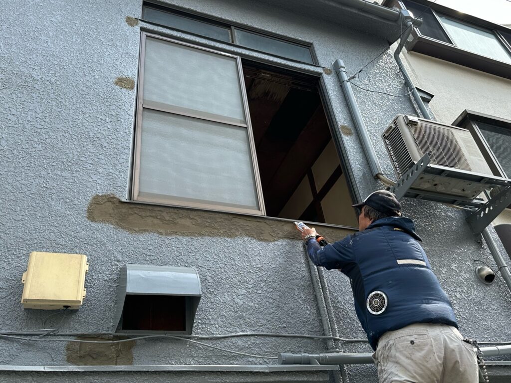 雨漏り　下地補修