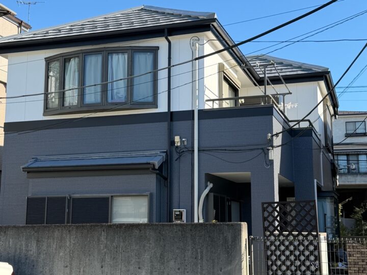 板橋区徳丸　屋根外壁塗装工事